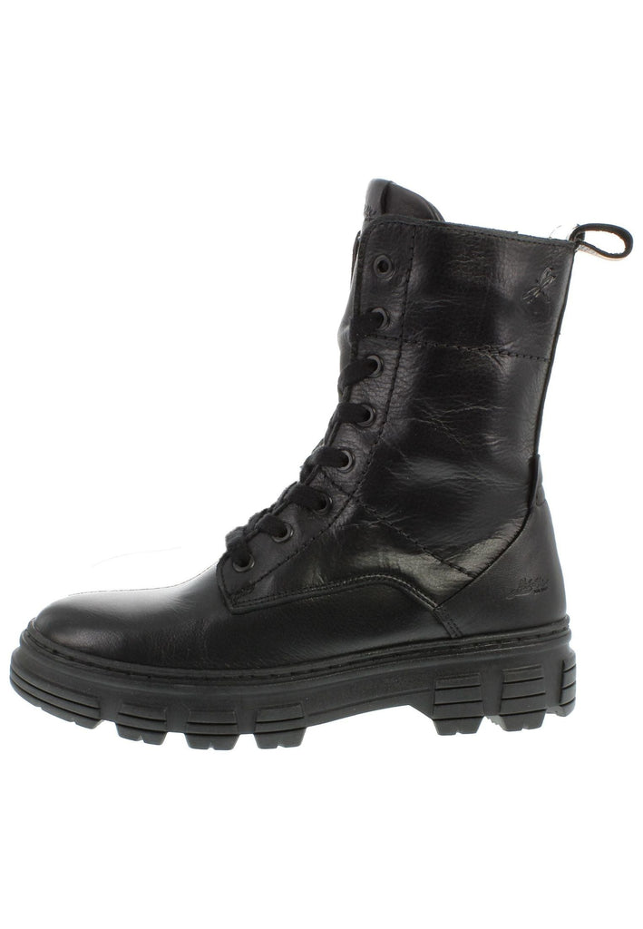 Libelle Stiefelette Nappaleder Schwarz - surf4shoes