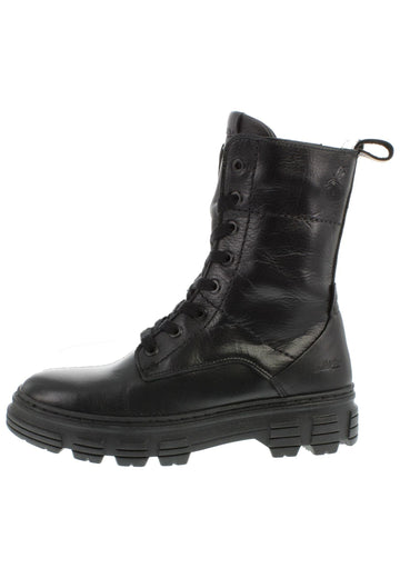 Libelle Stiefelette Nappaleder Schwarz - surf4shoes