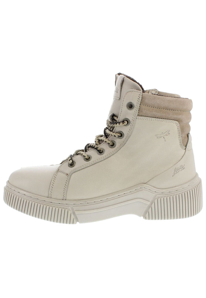 Libelle Stiefelette Nappaleder Hellbeige - surf4shoes
