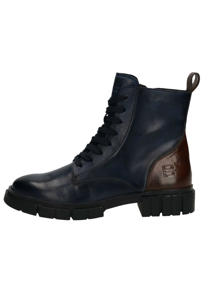 Bagatt Stiefelette Leder Dunkelblau/Braun - surf4shoes