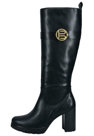 Bagatt Stiefel Lederimitat Schwarz - surf4shoes