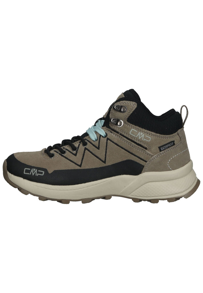 CMP Wanderschuhe Veloursleder/Textil Beige/Schwarz - surf4shoes