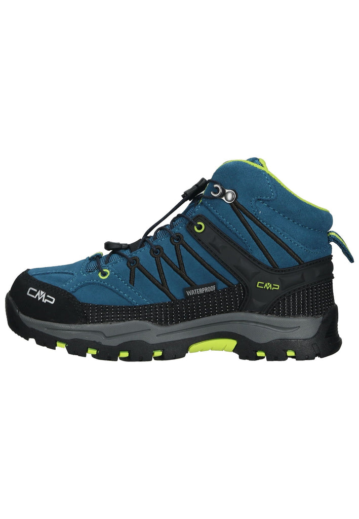 CMP Wanderschuhe Leder/Textil Blau/Grün - surf4shoes