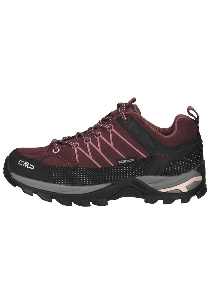 CMP Wanderschuhe Leder/Textil Bordeaux - surf4shoes