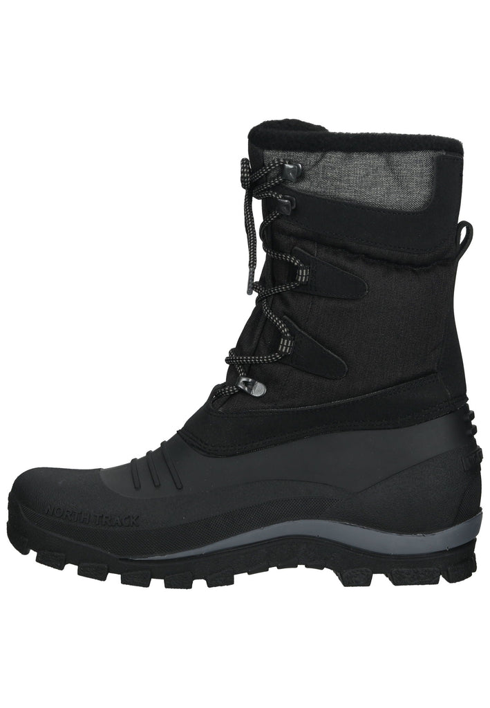 CMP Stiefelette Leder/Textil Schwarz/Grau Warmfutter - surf4shoes