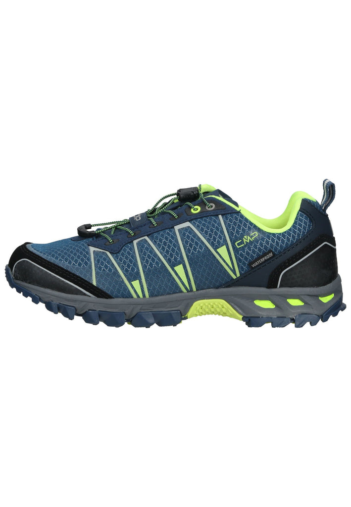 CMP Wanderschuhe Leder/Textil Blau/Gelb - surf4shoes