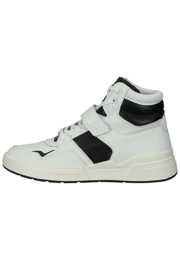 G-Star Sneaker Leder/Textil Weiß/Schwarz - surf4shoes