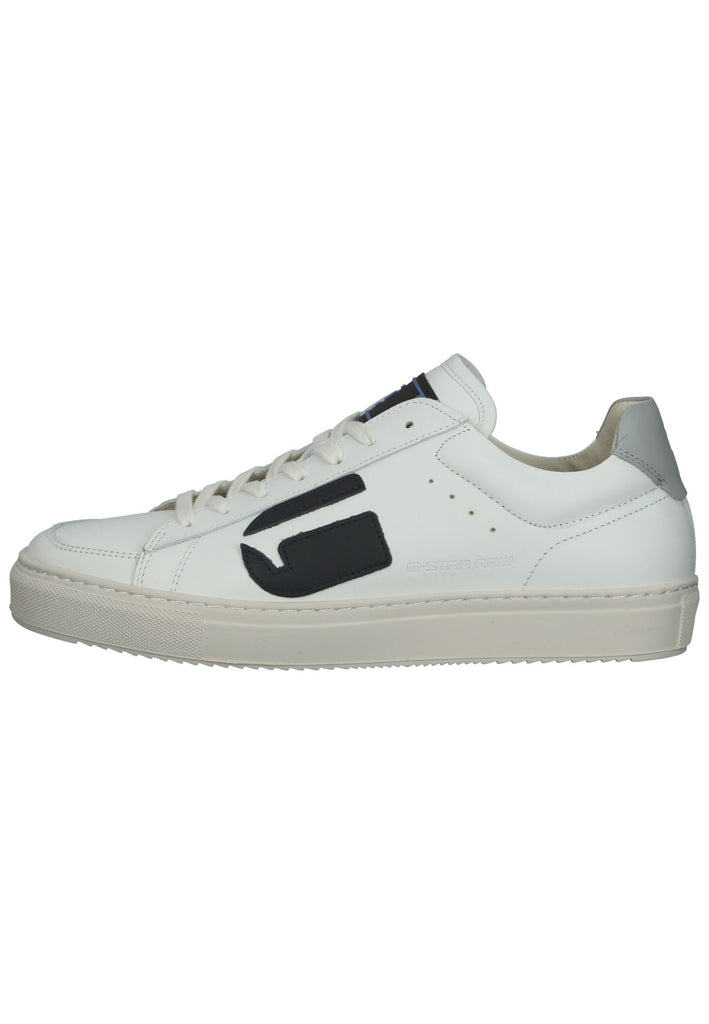 G-Star Sneaker Leder Weiß/Blau - surf4shoes