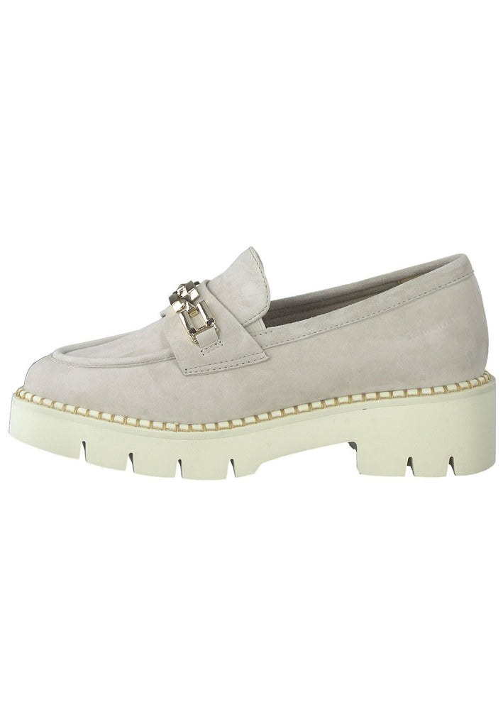 Tamaris Comfort Slipper Leder Beige - surf4shoes