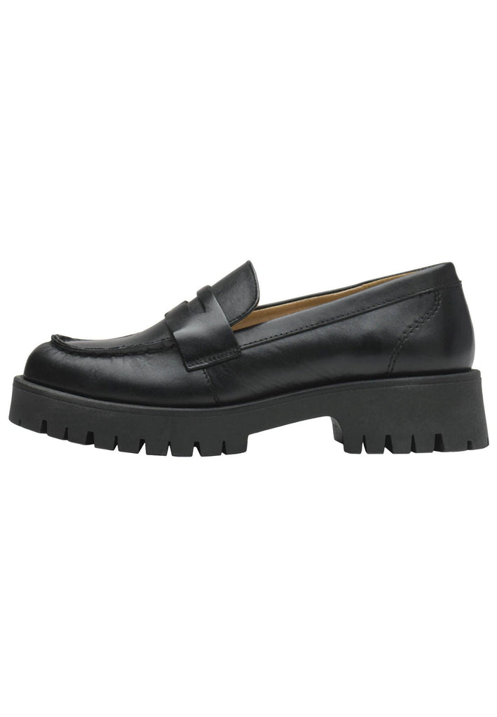 LASOCKI Slipper Leder Schwarz - surf4shoes