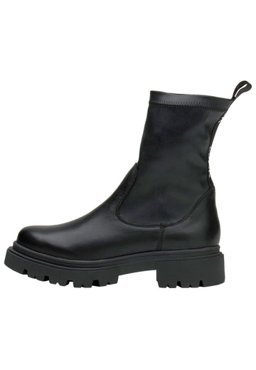 LASOCKI Stiefelette Lederimitat Schwarz - surf4shoes