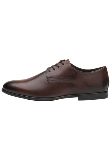 LASOCKI Businessschuhe Leder Dunkelbraun - surf4shoes