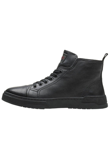 LASOCKI Sneaker Leder Schwarz - surf4shoes