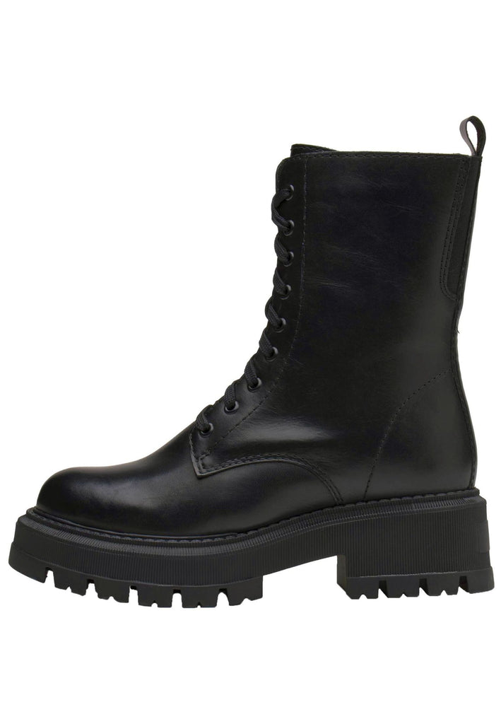 LASOCKI Stiefelette Lederimitat Schwarz - surf4shoes