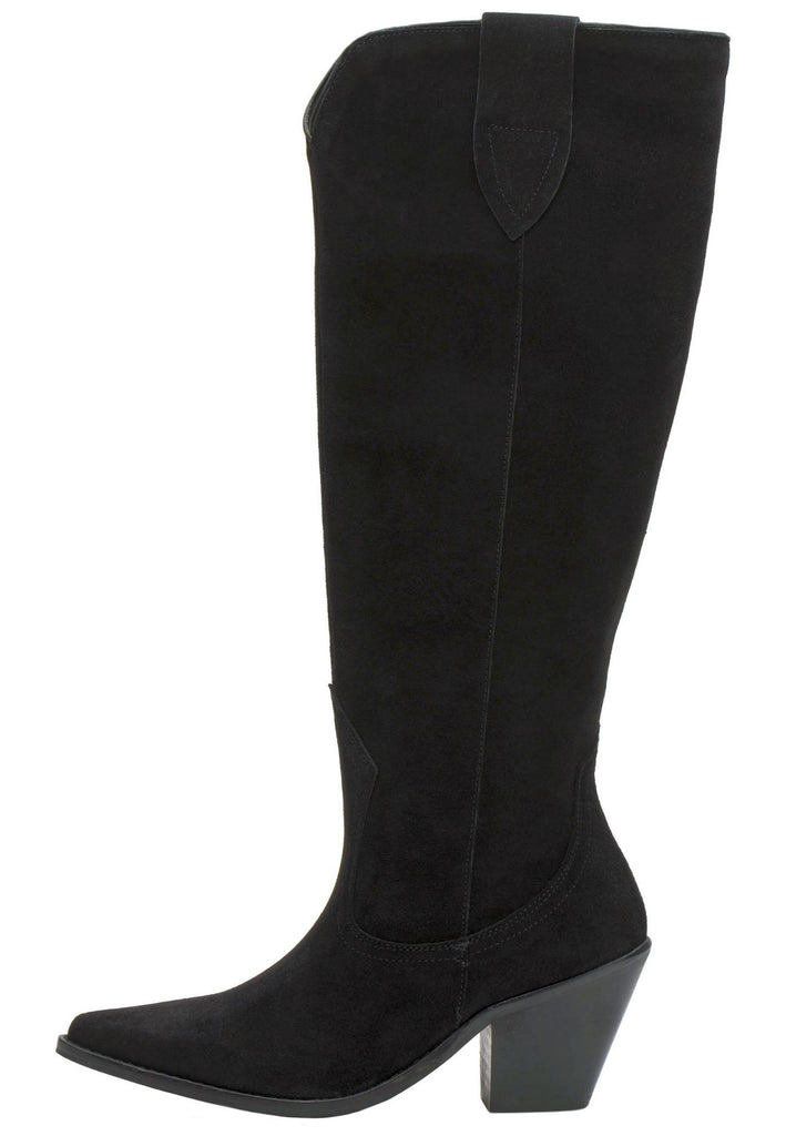 LASOCKI Stiefel Lederimitat Schwarz - surf4shoes