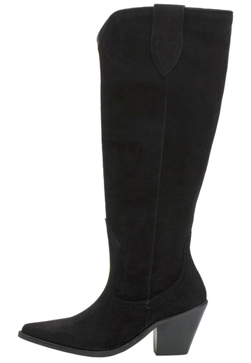 LASOCKI Stiefel Lederimitat Schwarz - surf4shoes