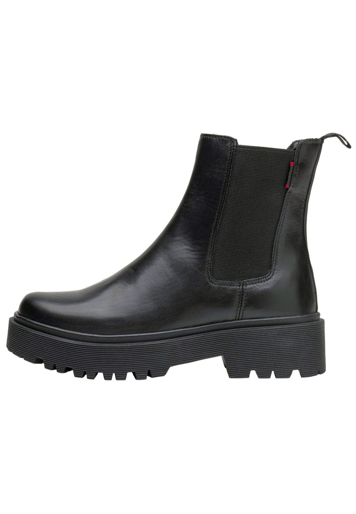 LASOCKI Stiefelette Leder/Textil Schwarz - surf4shoes