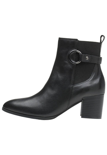 LASOCKI Stiefelette Leder/Textil Schwarz - surf4shoes