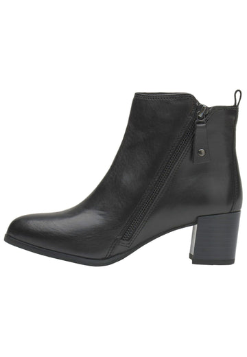 LASOCKI Stiefelette Glattleder Schwarz - surf4shoes