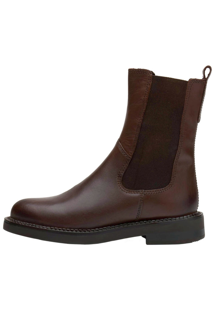 LASOCKI Stiefelette Leder/Textil Dunkelbraun - surf4shoes