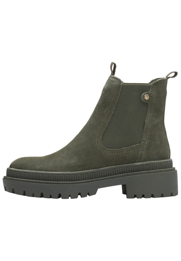 LASOCKI Stiefelette Leder/Textil Khaki - surf4shoes