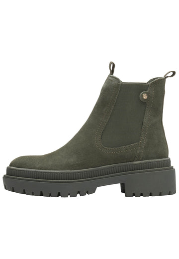 LASOCKI Stiefelette Leder/Textil Khaki - surf4shoes