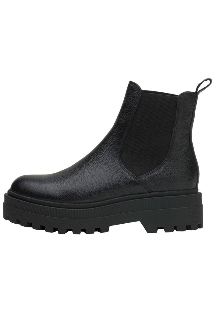 LASOCKI Stiefelette Lederimitat Schwarz - surf4shoes