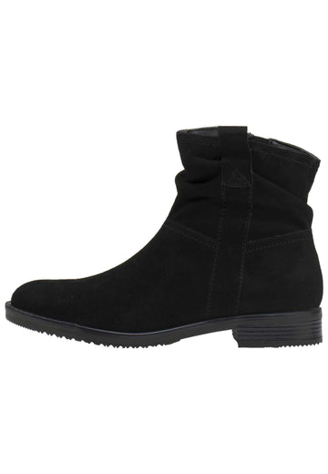 LASOCKI Stiefelette Veloursleder Schwarz - surf4shoes