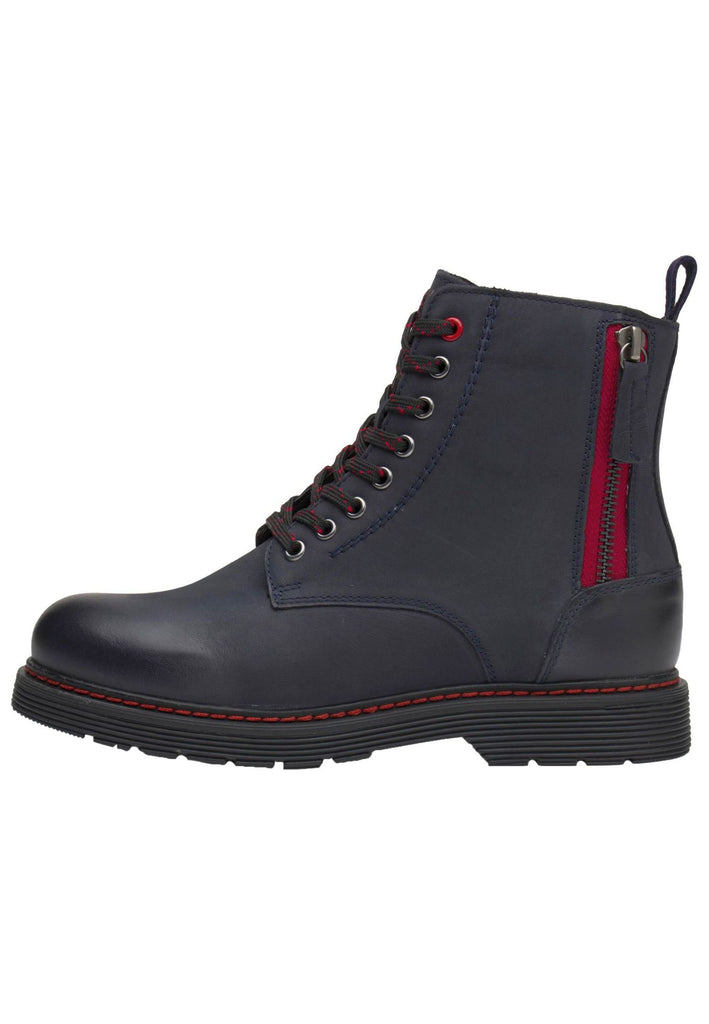 LASOCKI Stiefelette Lederimitat Navy - surf4shoes