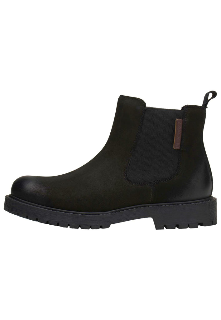 LASOCKI Stiefelette Lederimitat Schwarz - surf4shoes