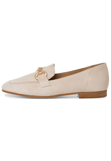 Tamaris Slipper Leder Ivory - surf4shoes