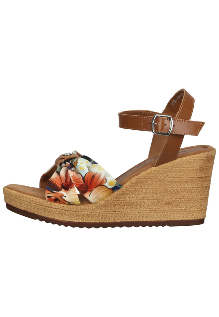 Tamaris Sandalen Leder/Textil Cuoio - surf4shoes