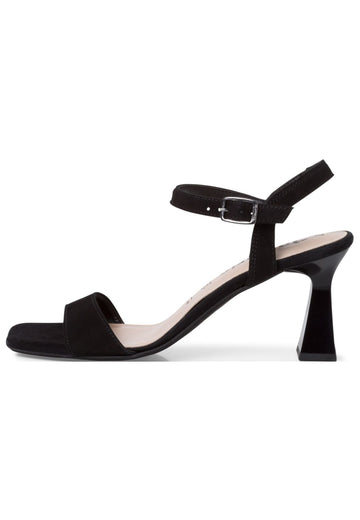 Tamaris Sandalen Leder Schwarz - surf4shoes