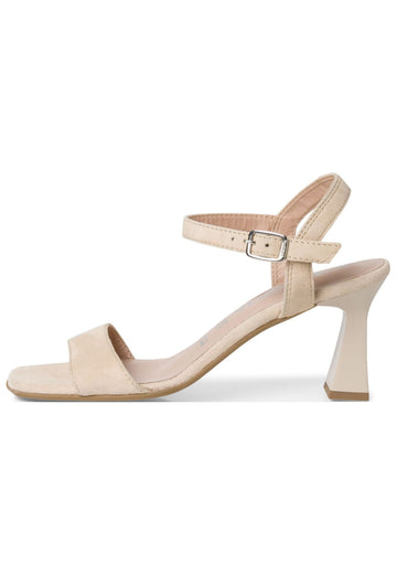 Tamaris Sandalen Leder Ivory - surf4shoes