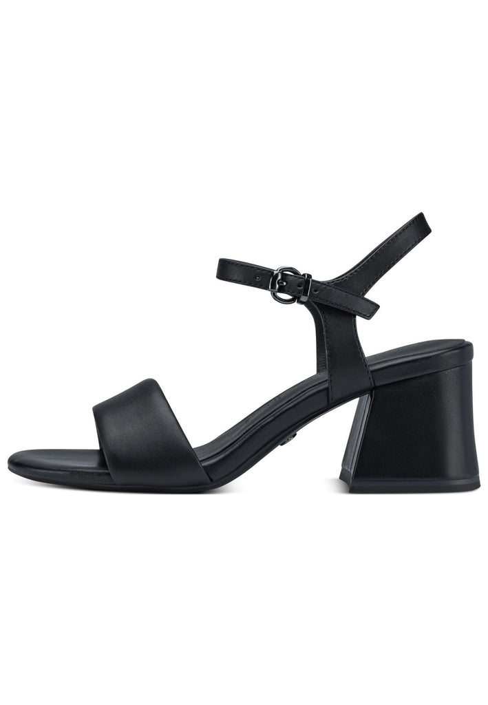 Tamaris Sandalen Leder Schwarz - surf4shoes