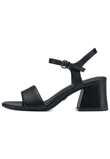 Tamaris Sandalen Leder Schwarz - surf4shoes