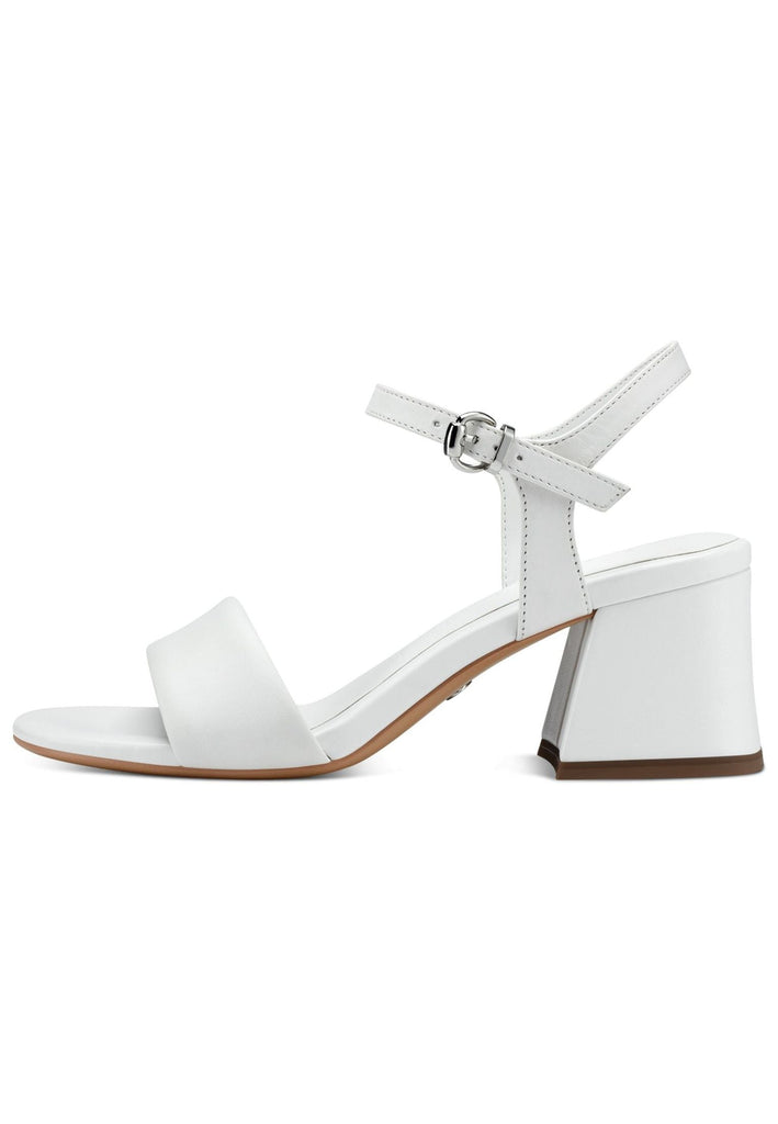 Tamaris Sandalen Leder Weiß - surf4shoes