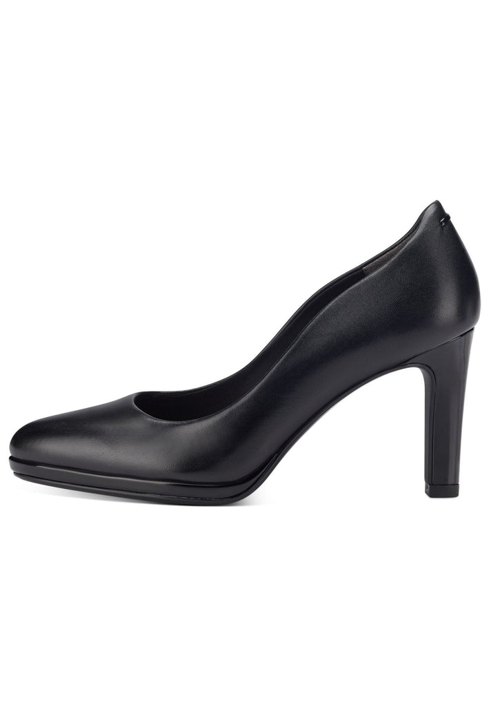 Tamaris Pumps Leder Schwarz - surf4shoes