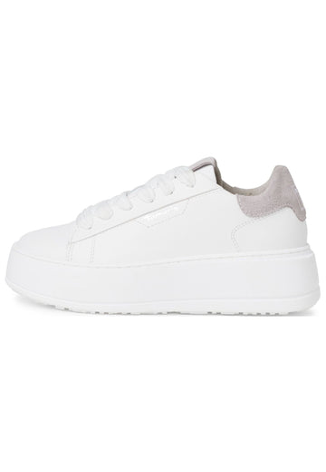 Tamaris Sneaker Leder/Textil Weiß - surf4shoes