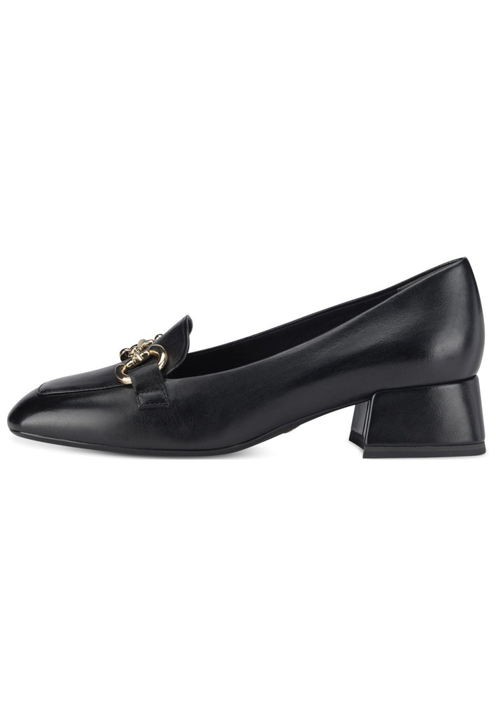 Tamaris Pumps Leder Schwarz - surf4shoes