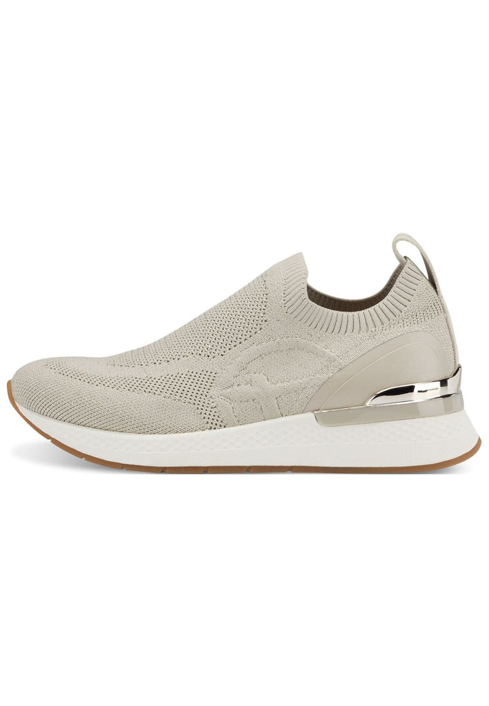 Tamaris Sneaker Lederimitat/Textil Sand - surf4shoes