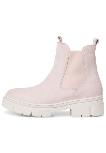 Tamaris Stiefelette Leder/Textil Rose - surf4shoes