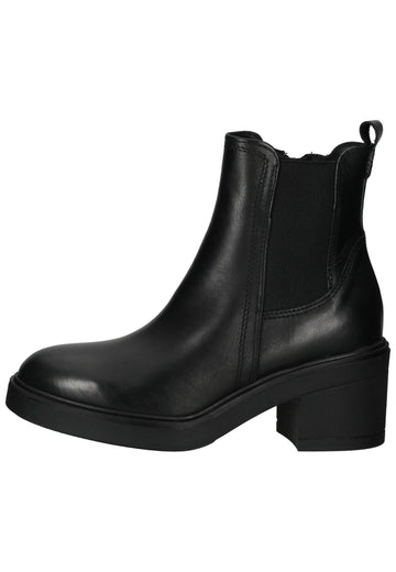 Tamaris Stiefelette Leder Schwarz - surf4shoes