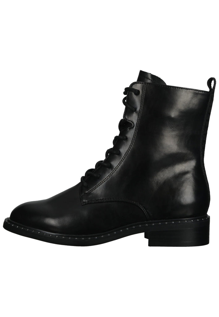Tamaris Stiefelette Lederimitat Schwarz - surf4shoes