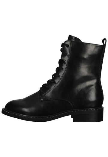 Tamaris Stiefelette Lederimitat Schwarz - surf4shoes
