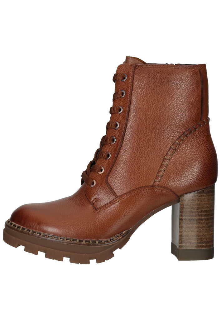 Tamaris Stiefelette Lederimitat Cognac - surf4shoes
