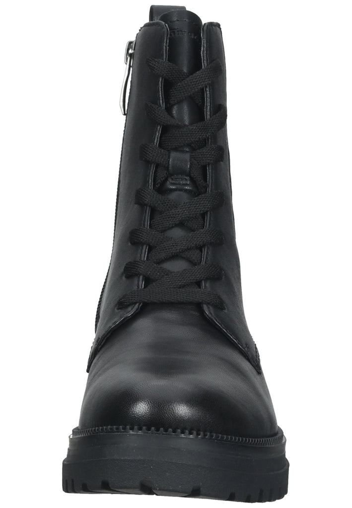 Tamaris Stiefelette Lederimitat Schwarz - surf4shoes