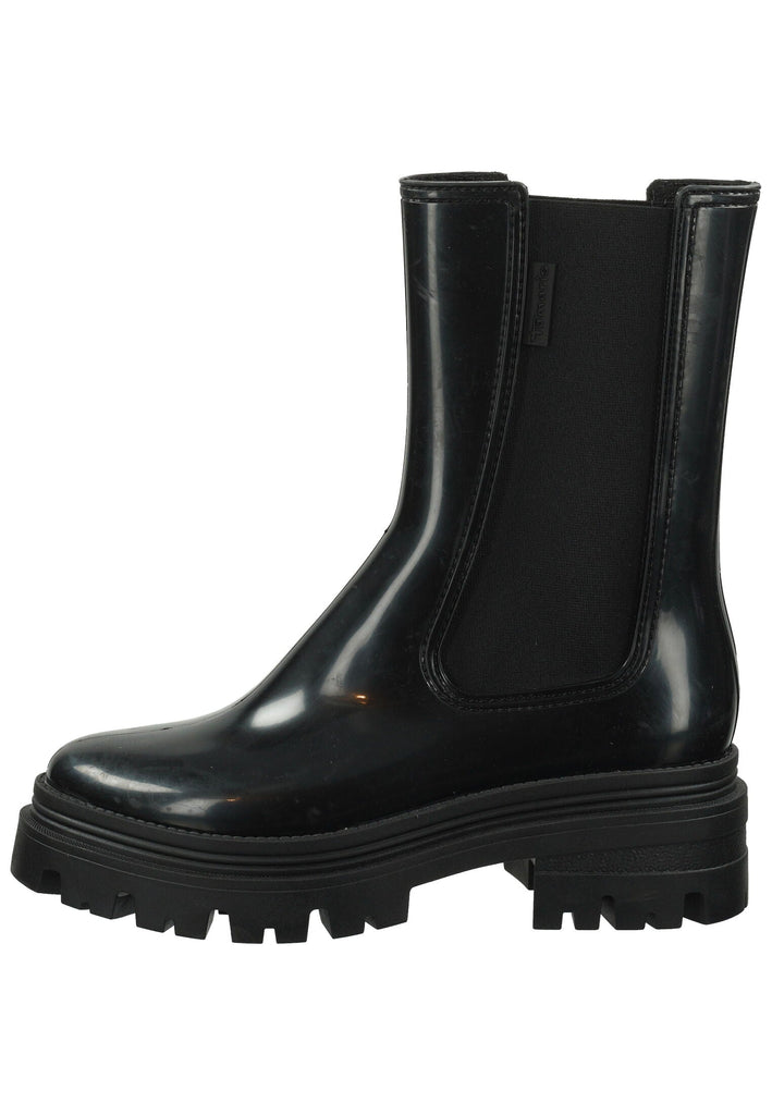 Tamaris Stiefelette Lederimitat Schwarz - surf4shoes