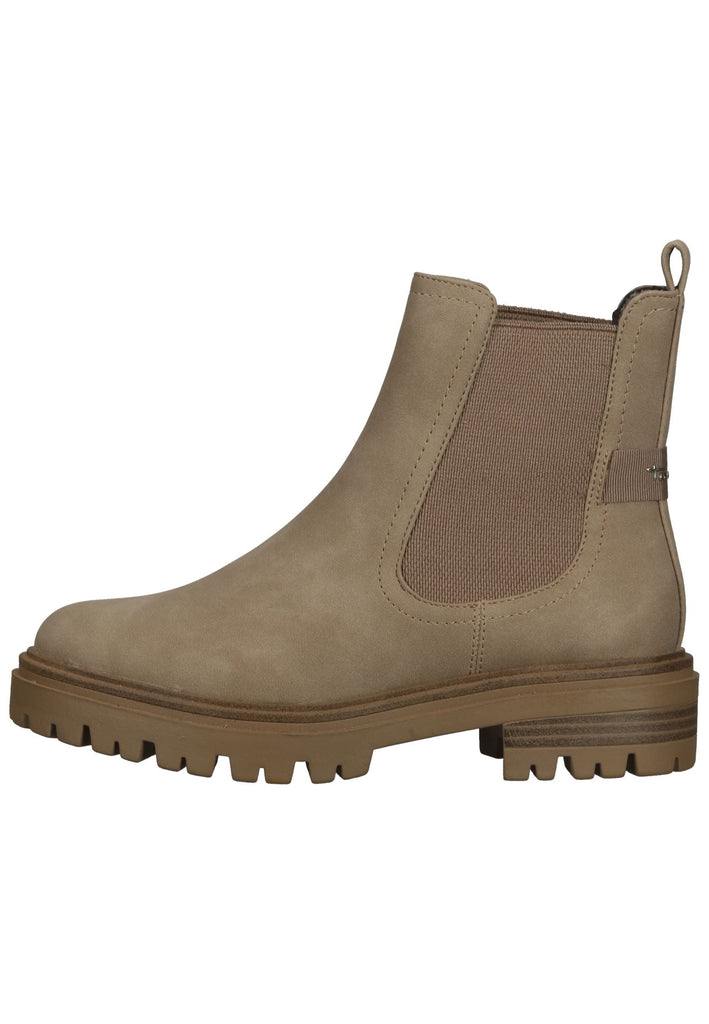 Tamaris Stiefelette Lederimitat Camel - surf4shoes