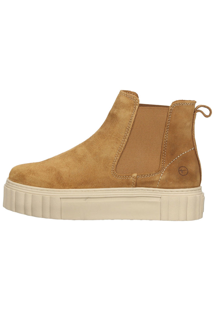 Tamaris Stiefelette Leder Cognac - surf4shoes